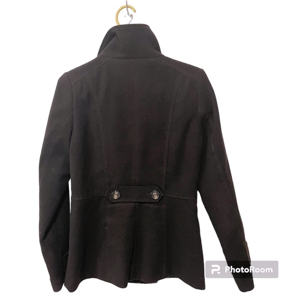 H&M women’s structured pea coat US size 6 - Picture 5 of 7